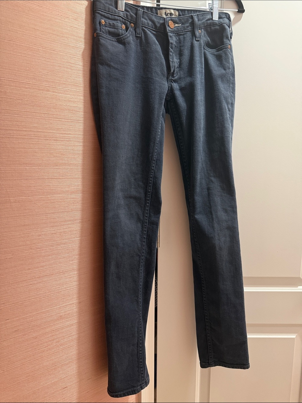Acne studios  Slim Jeans in Dark Blue Wash
